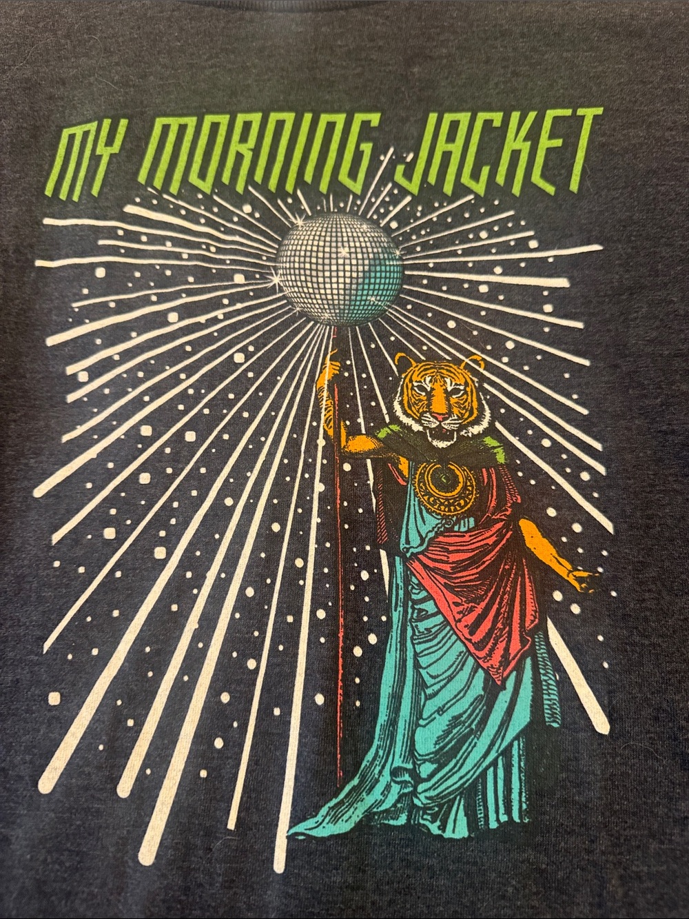 My Morning Jacket Black Graphic Band Tee - Size XL